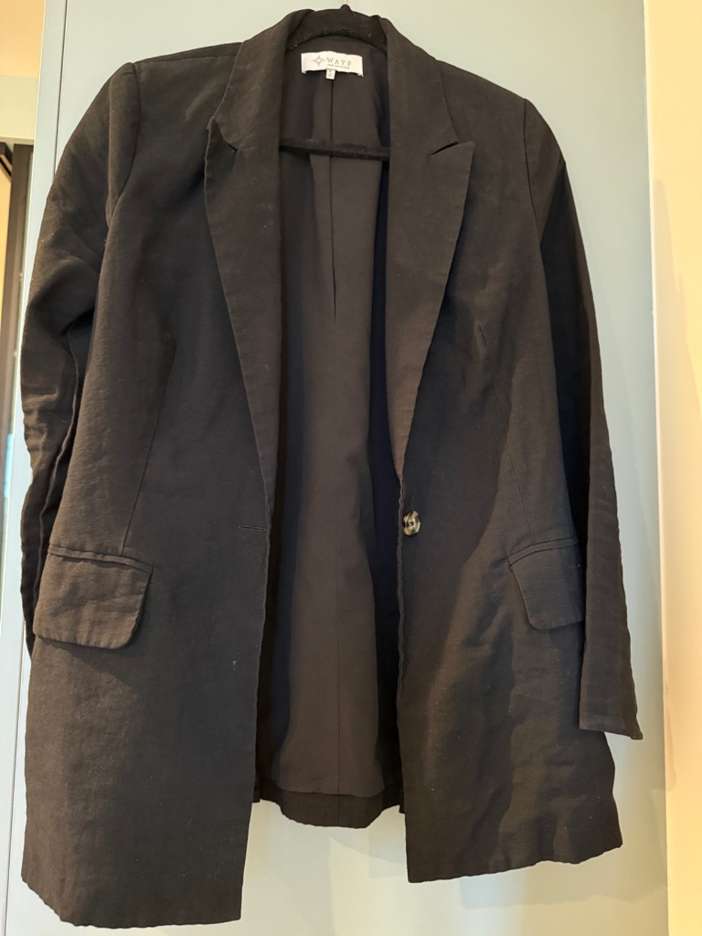 Wayf Black Tailored Blazer